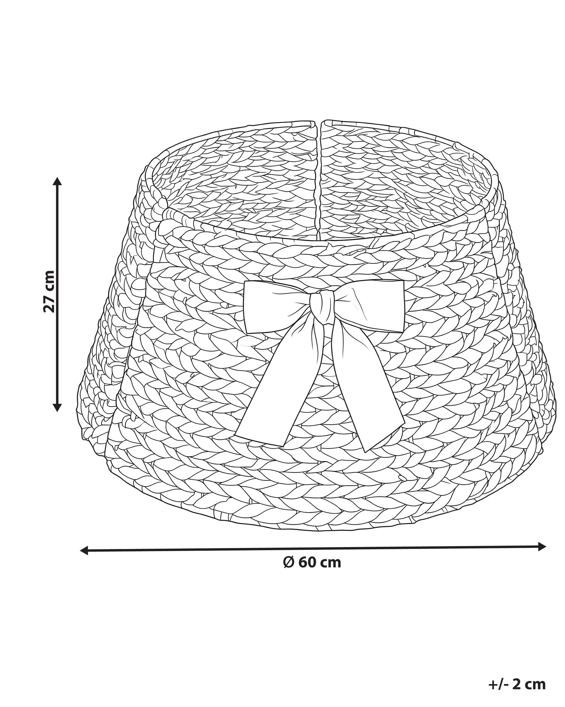 Karácsonyfa alátét HUMPPLIA  60 cm Vízijácint Zöld_1173578