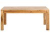 Table de salle à manger en bois d'acacia clair 180 x 90 cm TESA_918667