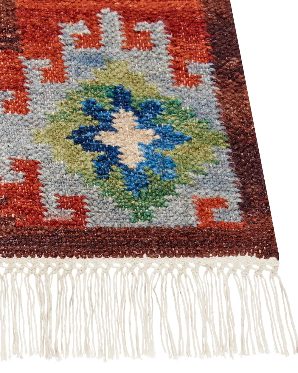 Rug ZOVUNI Multicolour 160 x 230 cm Kilim Wool_859312