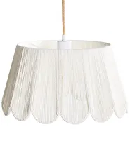 Pendant Lamp SEBAKWE Paper Rope Light Beige_1027417