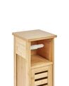 Armoire pour toilette en bois de bambou clair OLATHE_926861