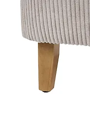 Wingback Chair ABSON Corduroy Light Beige_1186232