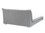 Waterbed Fabric NANTES 140 x 200 cm (EU Double) Light Grey_757969