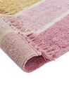 Dětský bavlněný koberec 140 x 200 cm béžový/vícebarevný TATARLI_906573