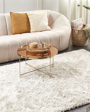 Shaggy Area Rug 200 x 300 cm Light Beige KAPAN