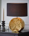Lámpara de mesa de cerámica dorado/negro 48 cm KHERLEN_822568