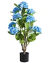 Artificial Plant HORTENSIUM 90 cm Blue