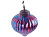 Kerstballen set van 6 glas roze ASTRALE_899288