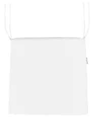 Set of 8 Garden Chairs with Cushions TACENO Metal White_1007682
