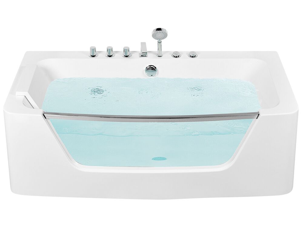 Corner Hot Tub BARRANCA 1700 x 850 mm White