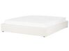 Boucle EU Super King Size Ottoman Bed Off-White DINAN_903703