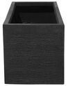 Plant Pot 50 x 23 x 24 cm Black MYRA_700504