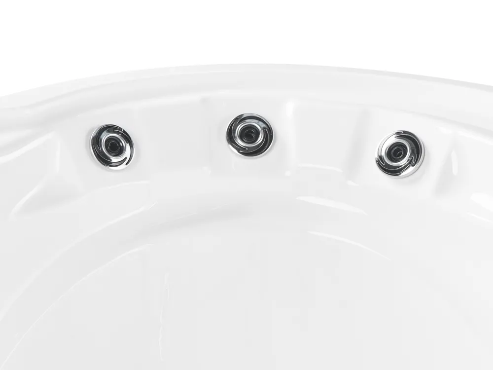 Vasca idromassaggio da esterno con LED AMARILLA Grigio_1082117