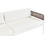 Ensemble de jardin 4 places en aluminium blanc SERLA_930785