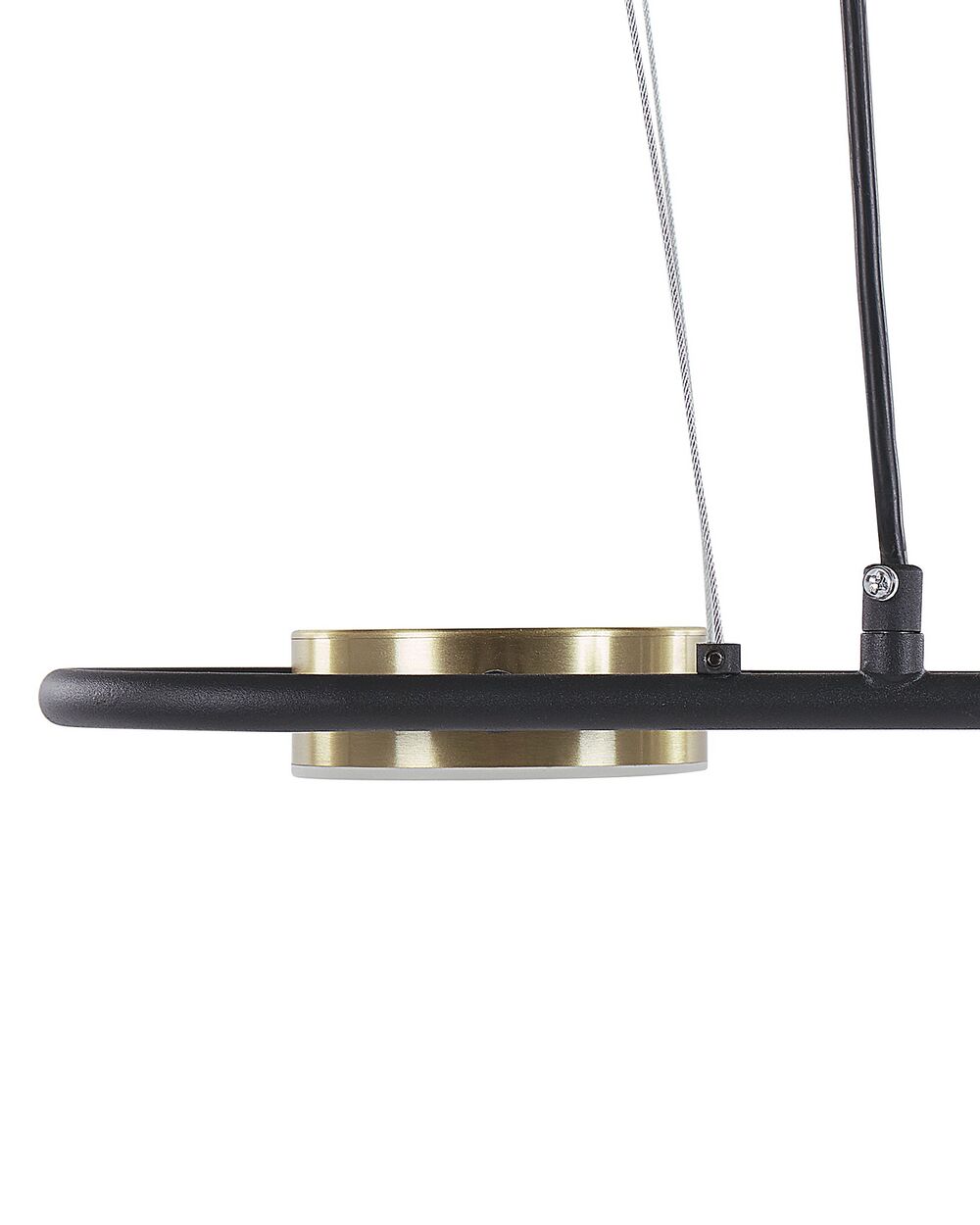 LED Pendant Lamp MALI Metal Black Beliani
