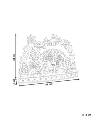 Christmas Decoration LED KORIA 31 cm Light Brown_1175964