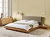 Bed Boucle ZEN 160 x 200 cm (EU King Size) Natural Ash Wood