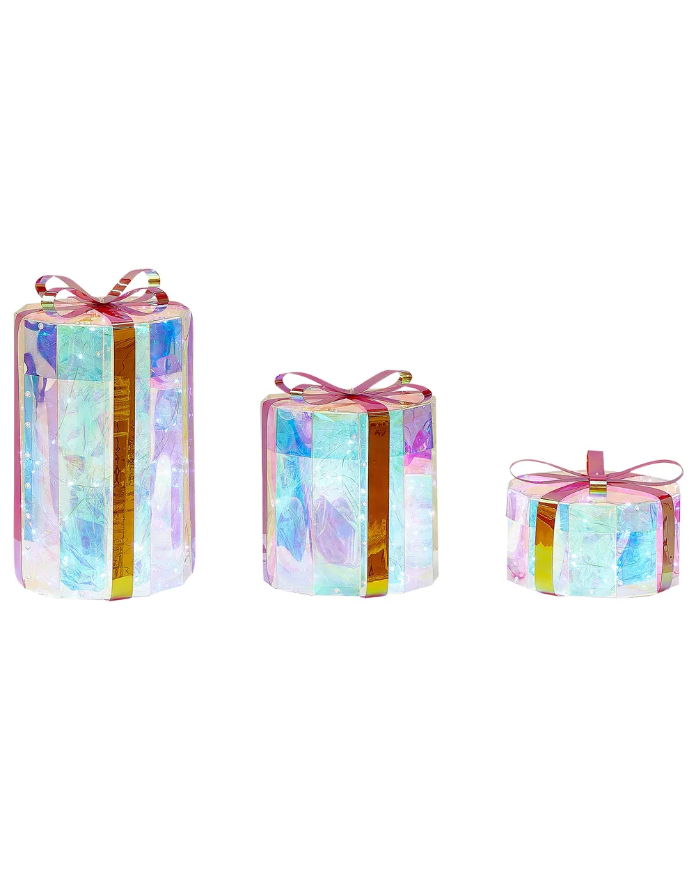 Outdoor Decoration LED GRIMSEY 30/20/10 cm Christmas Gifts Multicolour