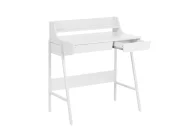 Home Office Desk with Hutch BROXTON 77 cm 46 cm White_1102760