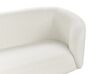 2-Sitzer Sofa Bouclé weiss / schwarz LOEN _920381