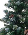 Frosted Christmas Tree Pre-Lit 120 cm Green PALOMAR _813108