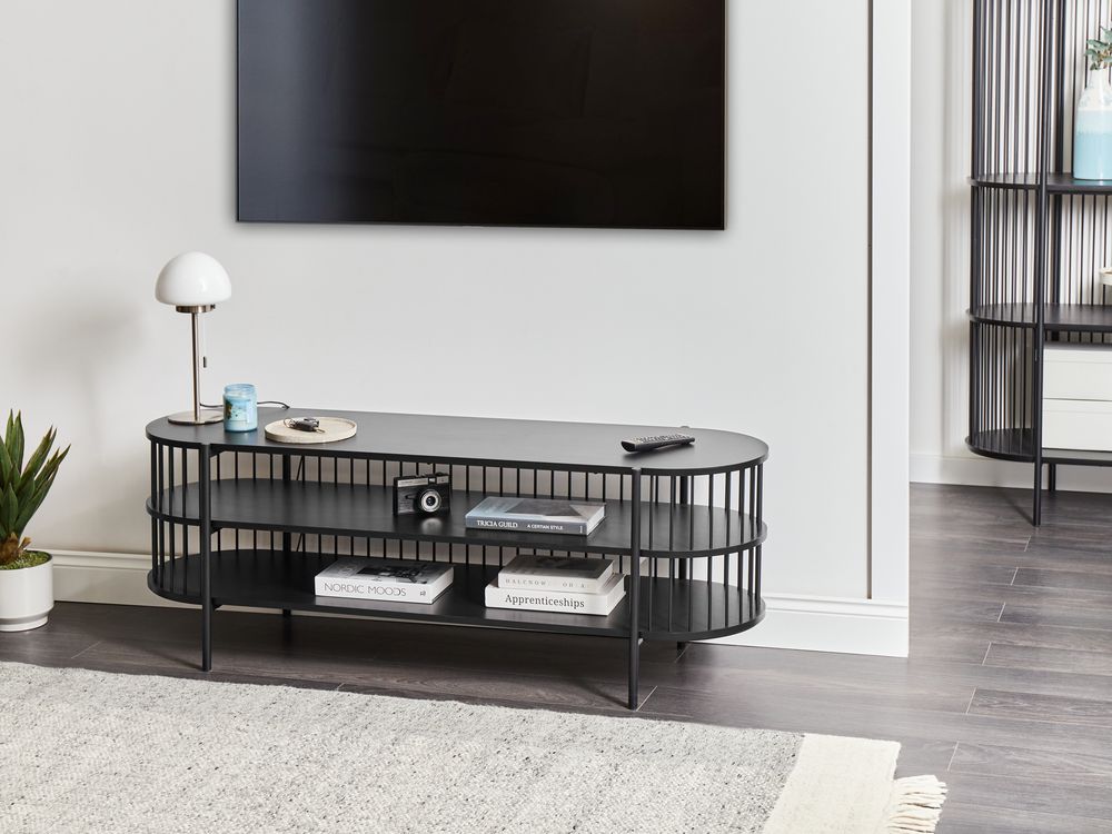 TV-Möbel BIRSON Schwarz