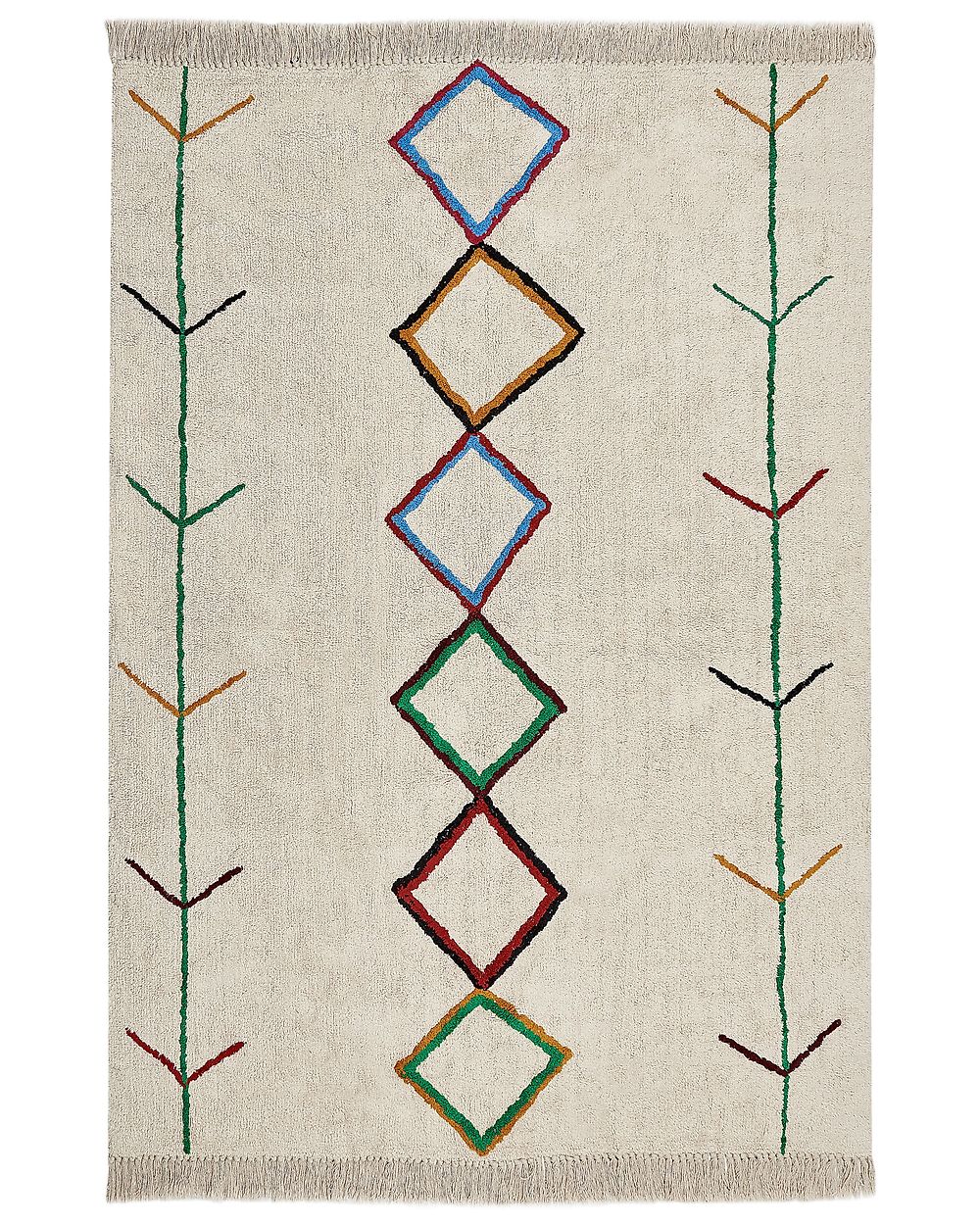 Rug CETMI Beige 160 x 230 cm Cotton