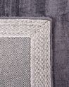 Viscose Area Rug 80 x 150 cm Grey GESI_680127