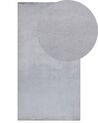 Koberec z umělé zaječí kožešiny 80 x 150 cm šedý MIRPUR_858840