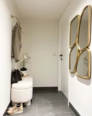 Specchio DIANCEY 70 cm 100 cm Metallo Oro_1036654