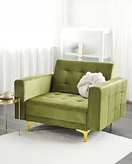 Fotel ABERDEEN Welur Zielony_1150998
