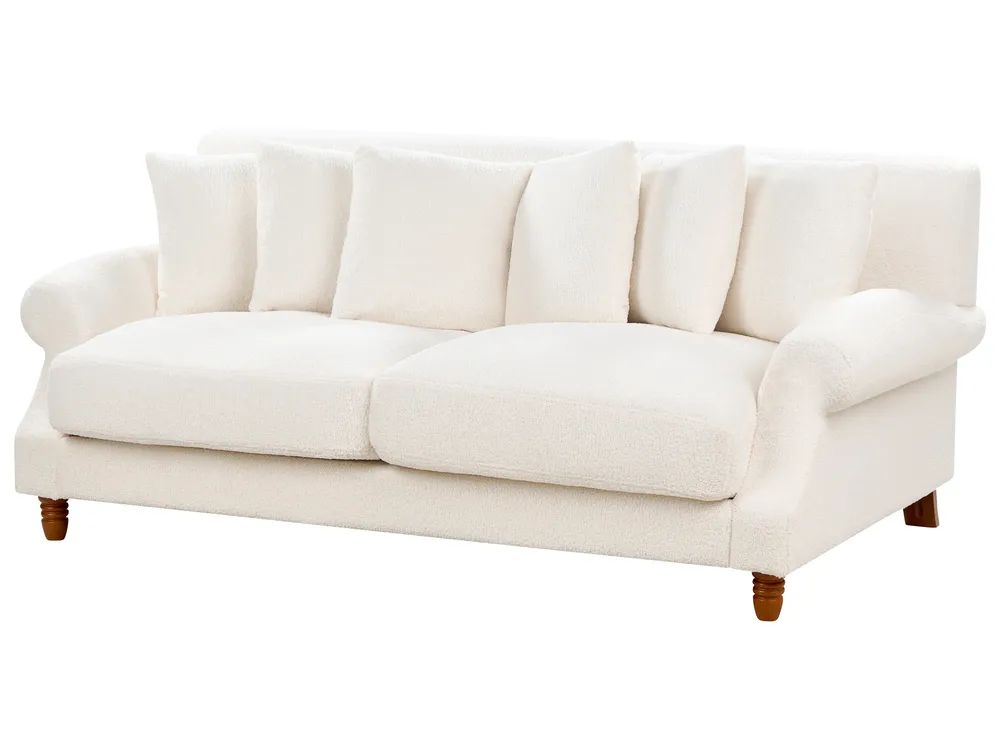 Sofa 2 Seater EIKE Boucle Off-White_918127