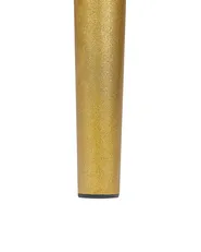 Sæt med 2 spisebordsstole GIRARD Metal Guld_913462