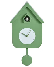 Pendulum clock BONNEVAL 24 cm with Cuckoo Green_1151075