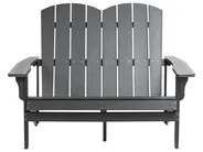 Garden Bench ADIRONDACK 125 cm Dark Grey_1011773