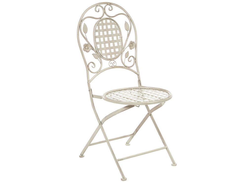 Lot De 8 Chaises De Jardin Empilables En Polypropylène Blanc Gala