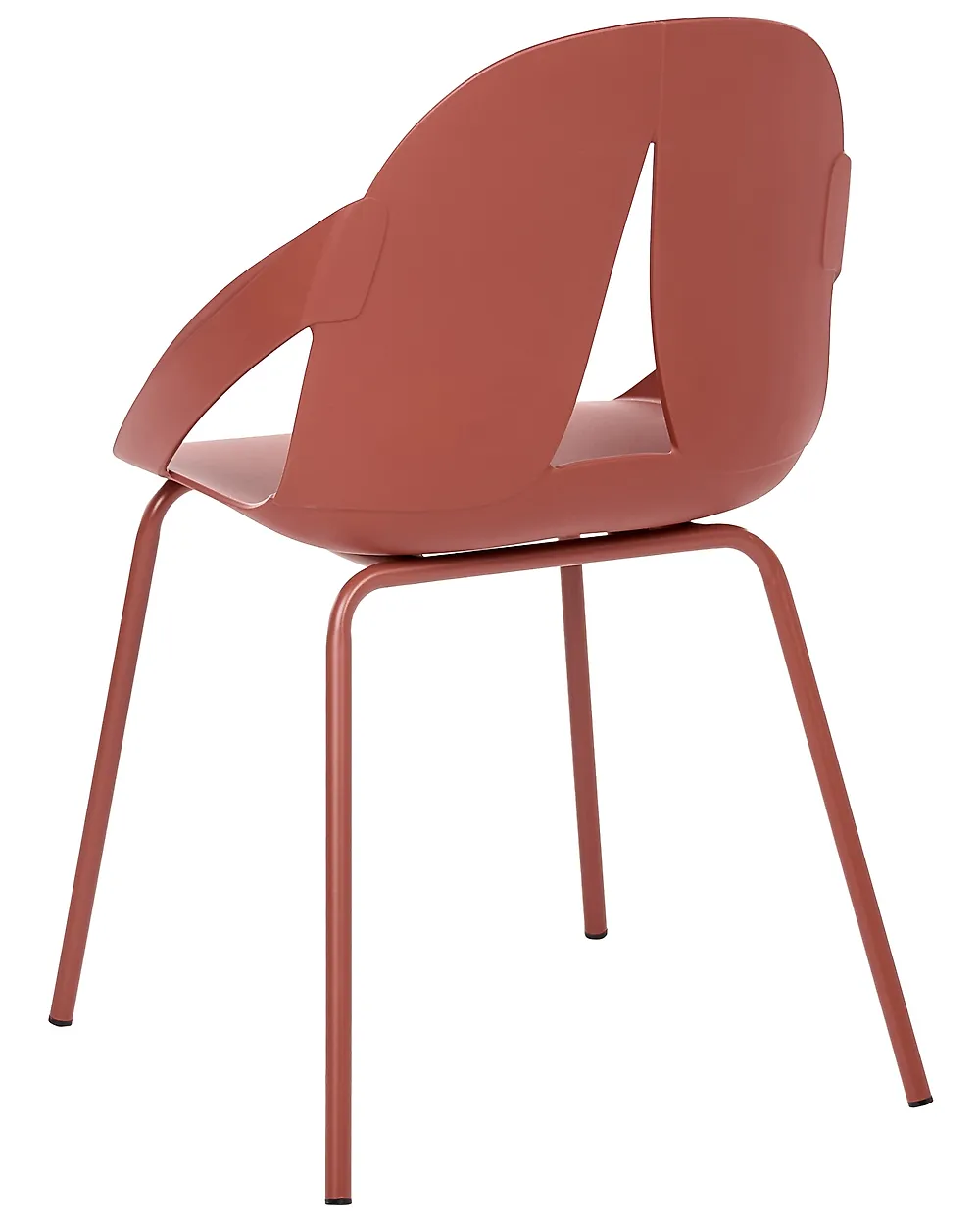 Set of 2 Garden Chairs BOLGHERI Red_1182956