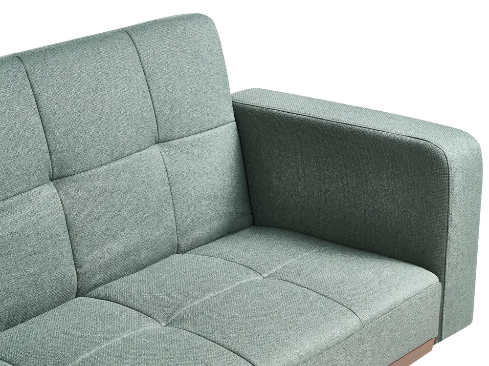 Sofa Bed 3 Seater HJULBY Green_1030164