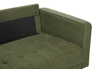 Sofa 2 Seater NURMO Fabric Dark Green_896017
