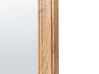 Wandspiegel Mangoholz heller Holzfarbton 62 x 123 cm MABLY_899899