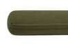 Chaise longue côté gauche en tissu vert GONESSE_927631