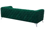 Divano 3 posti SOTRA Velluto Verde smeraldo_727290