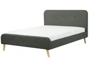 Bed Fabric RENNES 180 x 200 cm (EU Super King) Dark Grey_707995