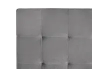 Ottoman Bed LORIENT Velvet Grey 120 x 200 cm (EU Small Double)_1062920
