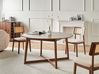 Dining Table WAIPORI Dark Oak 140 cm 140 cm