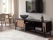TV Stand BLACKPOOL Brown/ Black_1154911