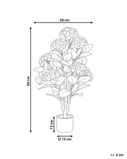 Pianta artificiale HORTENSIUM 90 cm Bianco_1103888