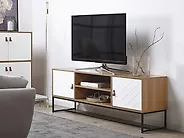 TV Stand NUEVA Light Brown/ White_1178025
