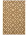 Tapis en jute beige 200 x 300 cm MERMER_887059