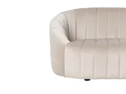 Divano 3 posti MALUNG Velluto Beige_966954